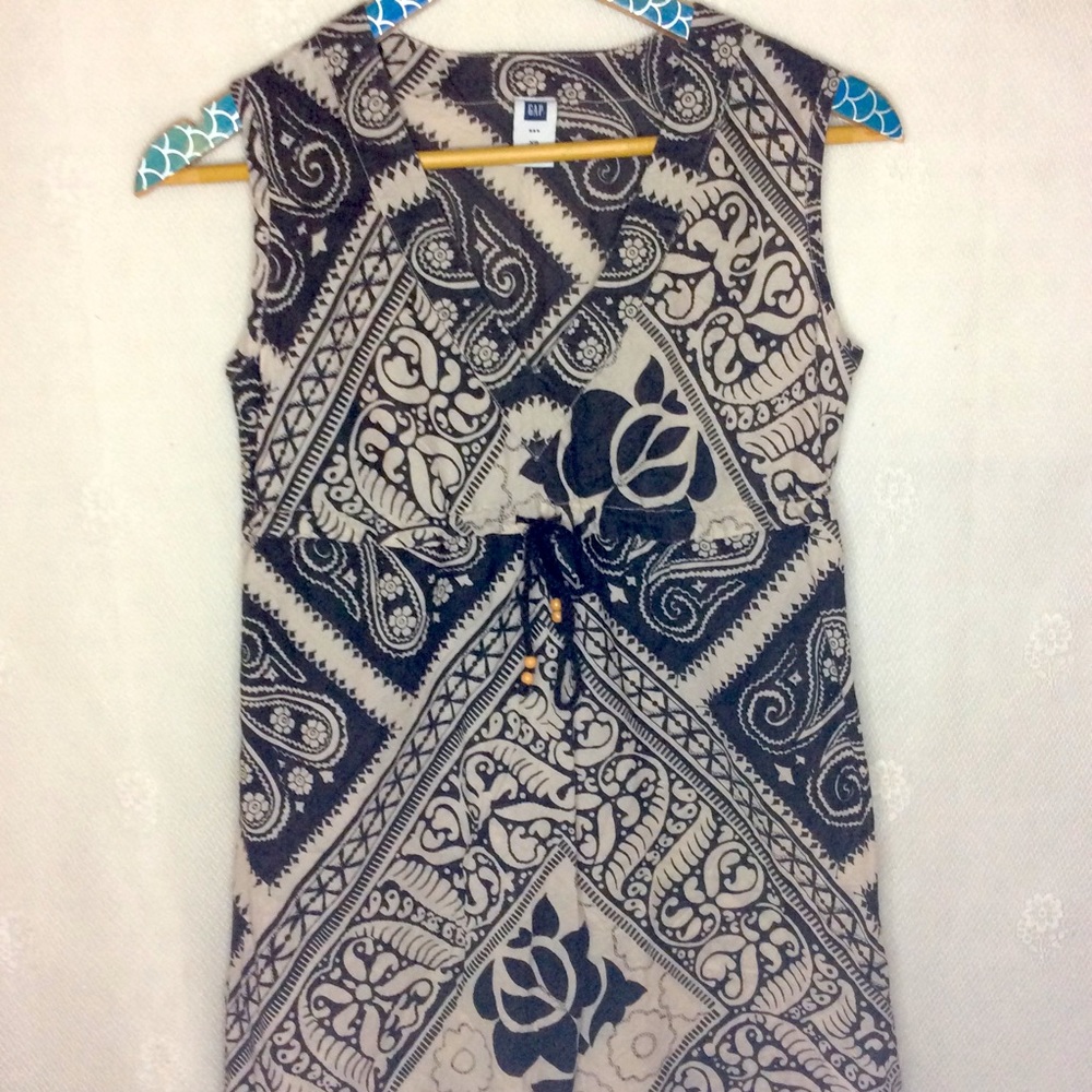 GAP Factory Brown Tan Cotton Shift Dress XS